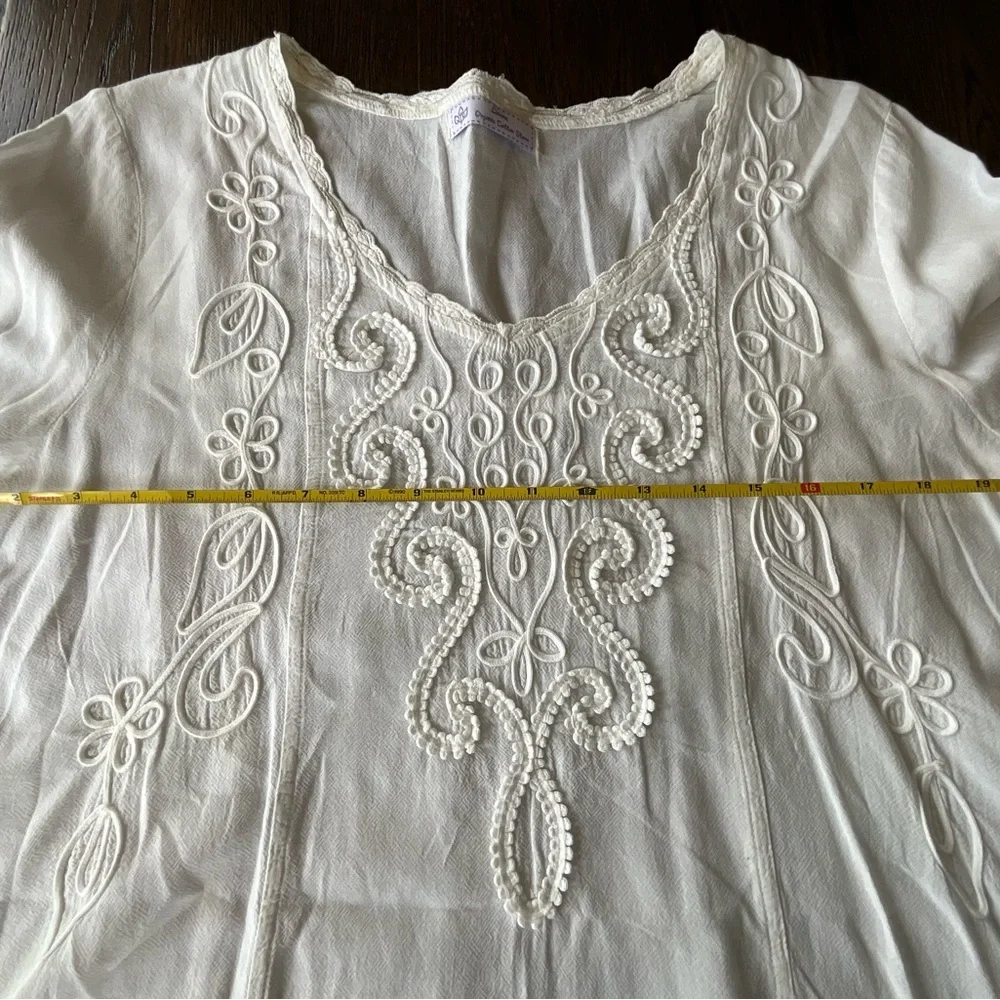 Organic Cotton Custom Boho Tunic Top - Picture 4 of 8